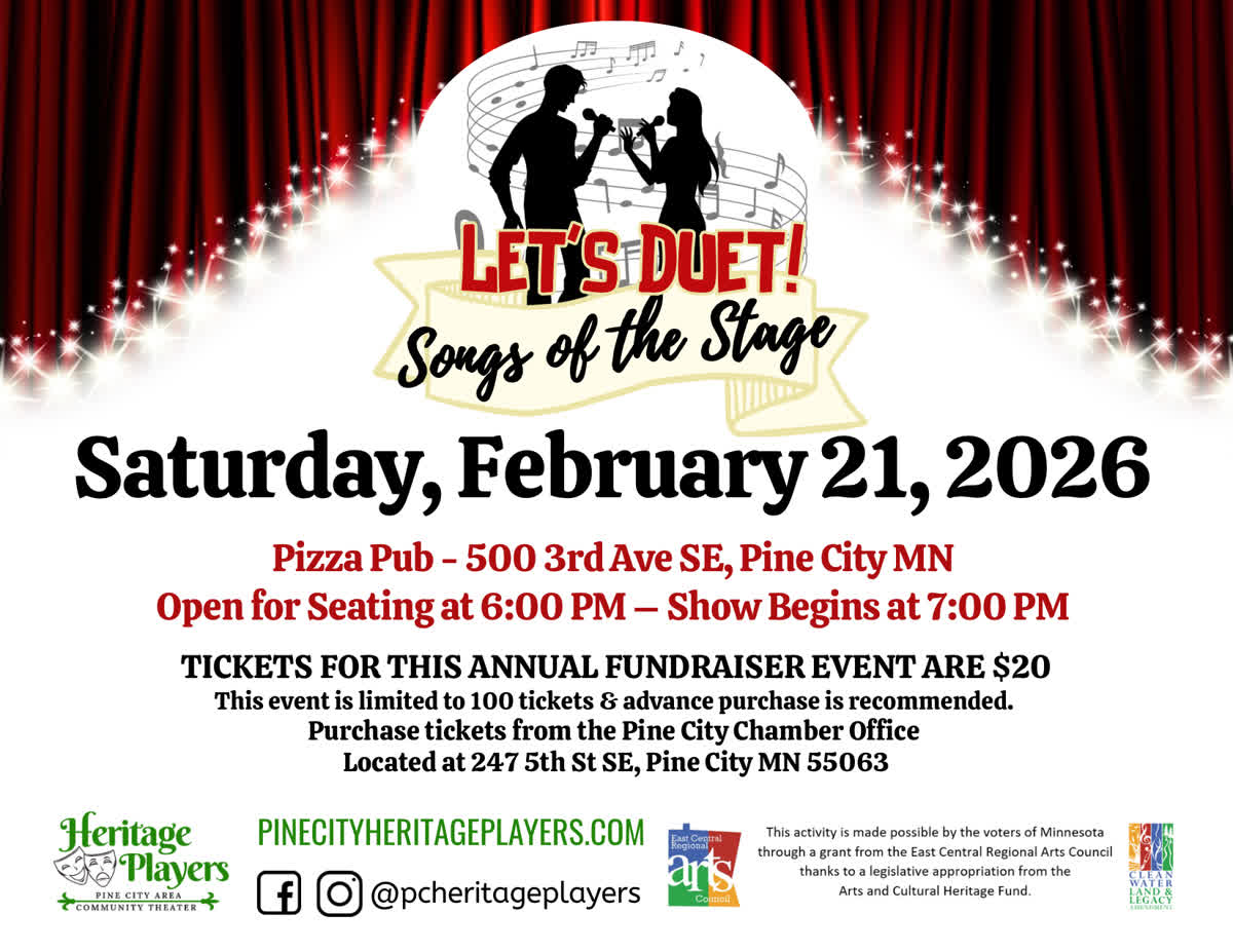 Let’s Duet! Songs of the Stage – Annual Fundraiser